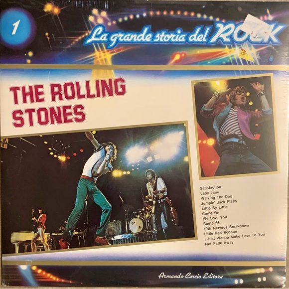The Rolling Stones - La Grande Storia Deal Rock Vinyl Record LP Sealed - Picture 1 of 7